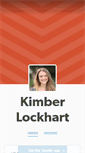 Mobile Screenshot of kimberlockhart.com