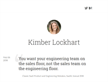 Tablet Screenshot of kimberlockhart.com